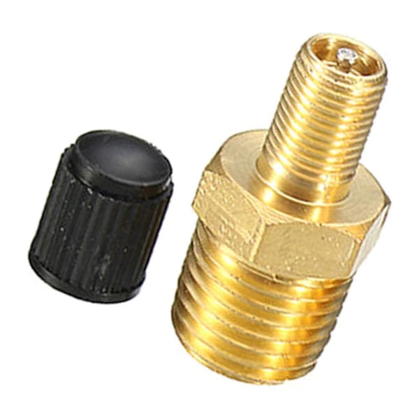 1/4\" NPT-säiliöventtiili, korroosionkestävä messinki Schrader-venttiili 1/4\" uros NPT:llä