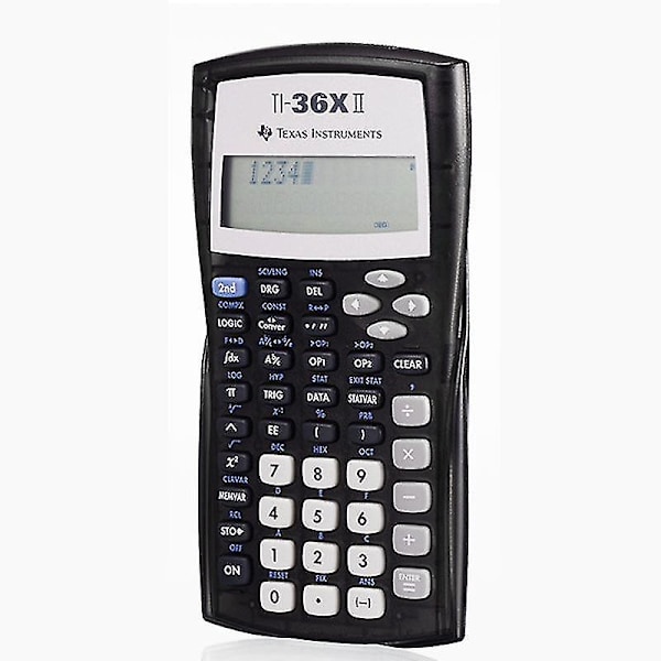 Lommeregnere Texas Instruments Student Science Funktionslommeregner Calculus Lommeregner To Linjers Display