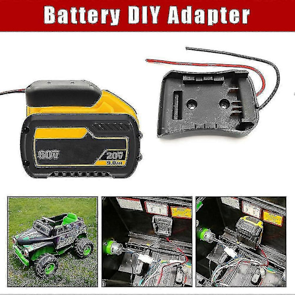 Batteriadapter til DeWalt Flexvolt 60v Max Dock Power Connector Z