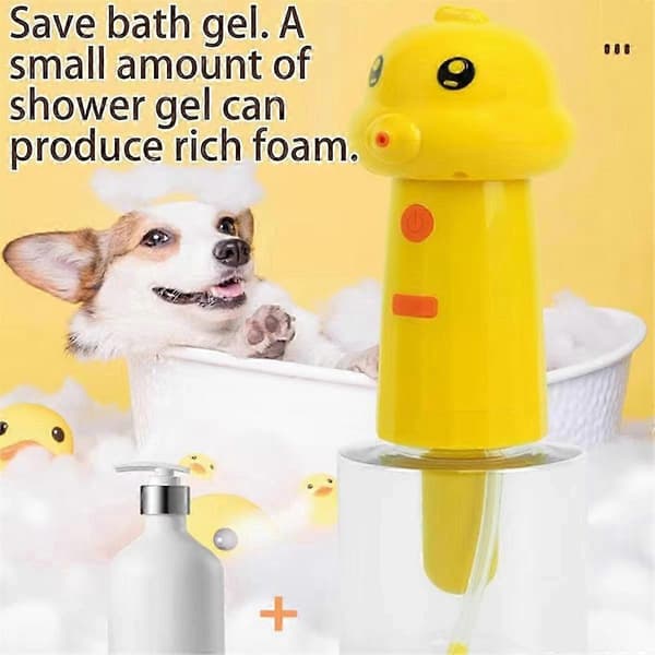 Hundeshampoo Skummer til Nem Badning & Pleje - Skånsom Kæledyrsvask