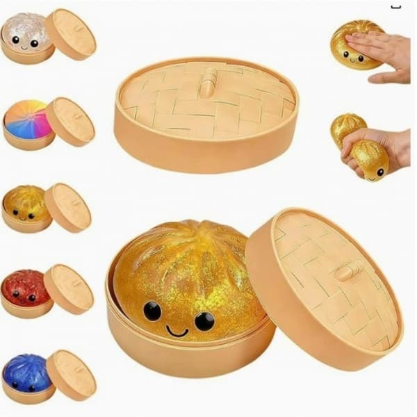 Original Mystery Dumpling Galaxy Edition | Viral Squishy Fidget Toy Blind Box