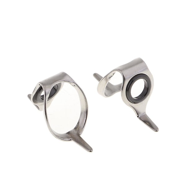 Fiskeristang Guide Øje Ring Spinning Casting Line Guide Tip Top Sæt 5 stk LR10