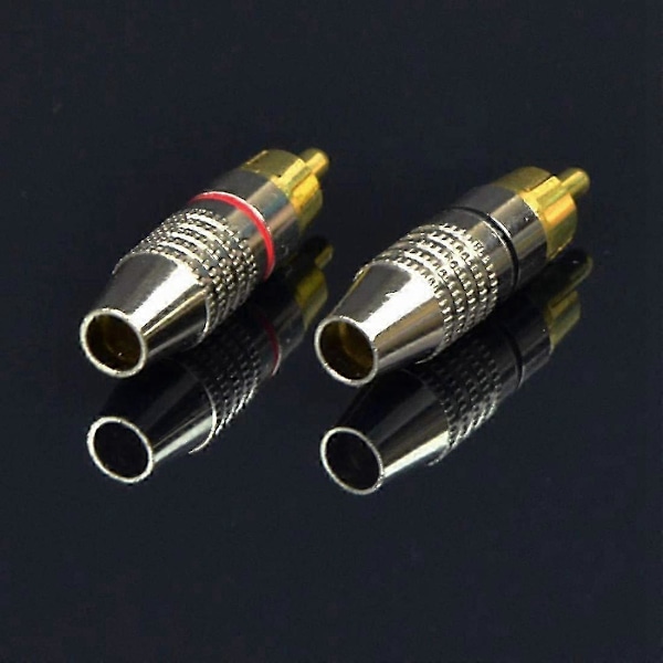 Høyttalerkabler til RCA-pluggadapter, 2-kanals (30 cm)