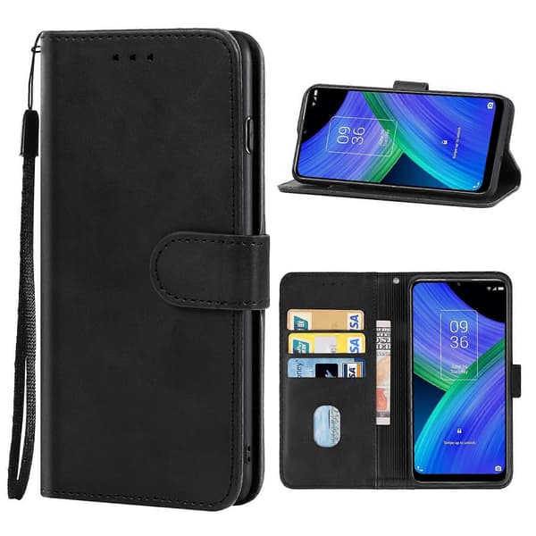 För TCL 20 R 5G Läder Telefonfodral