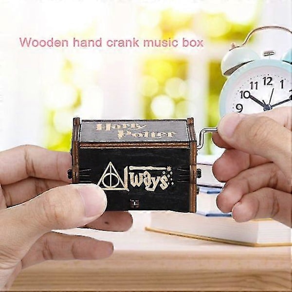 Harry Potter Musiklåda Magisk Skola Handvevad Musikask