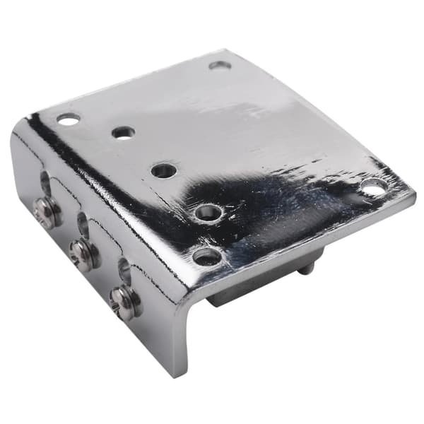 Cigar Box Gitarrdelar: 3-strängig Krom Hard-tail Justerbar Bro Silver Färg-l Hy