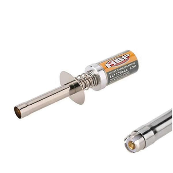 5x Til 80101 1800mah 1.2v Gløderørsstarter Til Rc Bil 1/8 1/10 80101 Genopladelig Gløderørsstarter