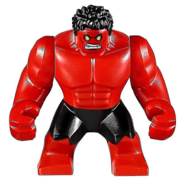 Superhjälte Hulk Stora Klossar, Minifigur Leksak Barn