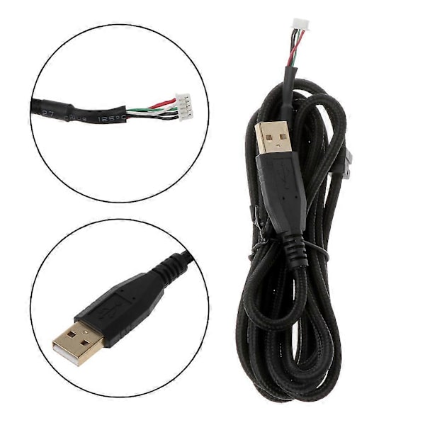 Mus Udskiftningstilbehør Holdbart USB-kabel til Razer BlackWidow X Chroma