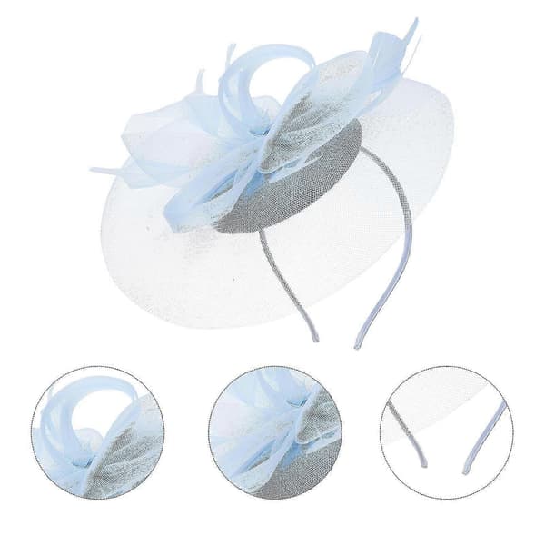 Elegant Damfascinatorhatt för bröllop & tebjudning - Mesh-hårband