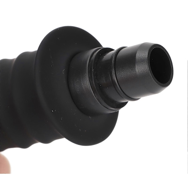 Muskelmassasjehode Vanntett Silikon Erstatningshode Feste for Dypvevsmassasje Svart 18mm / 0.7in