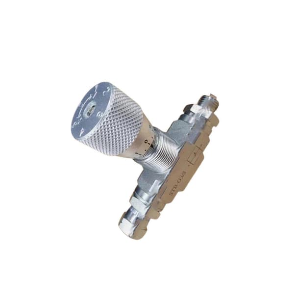 Bidireksjonell hydraulisk strømningskontroll restriktorventil Stb-G3/8 m/ L08 ConnectoWW