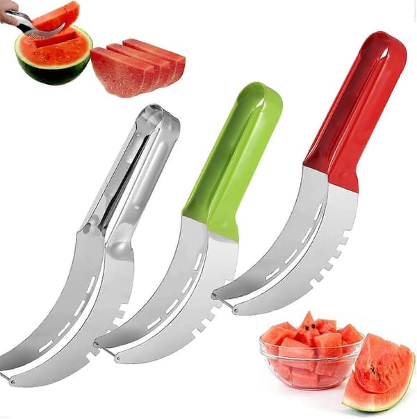 Vannmelonskive, Vannmelonkutter, Rustfri vannmelonskive, Vannmelonskivekutter rustfritt stål, Rustfritt stål fruktkutter vannmel