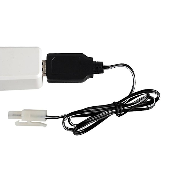 Laddare för 7,2V Ni-Cd Ni-MH-batteri Ingång Utgång 250mA KET-2P-kontakt för RC-leksaker