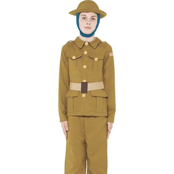 Horrible histories wwi boy costume kids tan 27037l