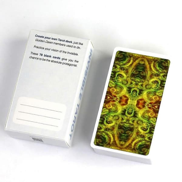Blank Tarotkort Sæt - 78 Kort Lav Dit Eget Tarot