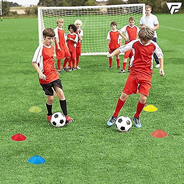 16 stk Fodbold Kegler Fodbold Disk Kegler Trænings Markør Kegler Sikkerhed Fodbold Træningsudstyr