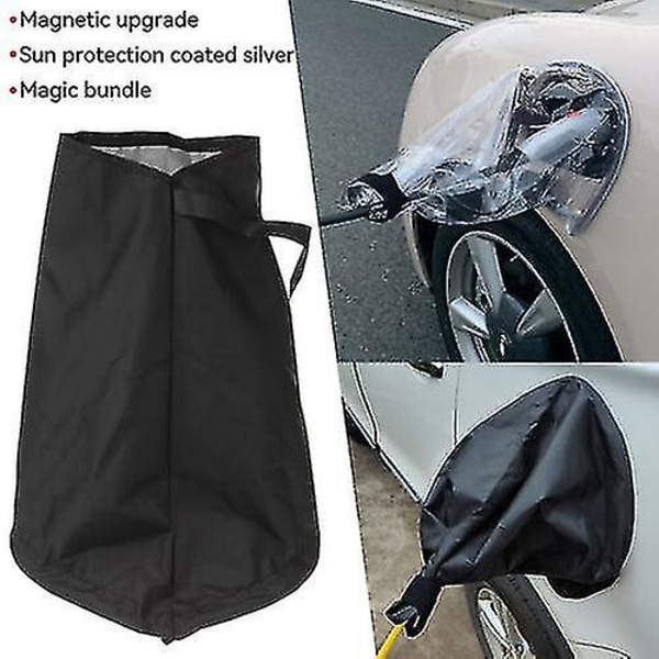 Regnskydd för elfordon Bil Fyrkantig Utomhus Ev Auto Laddare Port Skydd 1