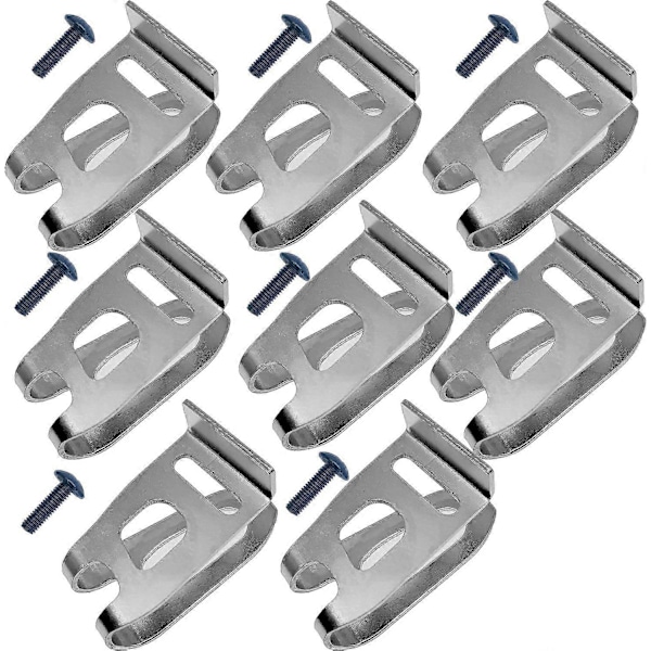 8 st Bälteskrok med skruv för Makita 346449-3  324705-1 346034-2 346317-0