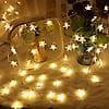 1 st 7M 50 Lamp Beads LED Star Solar Cell Light String Garden Fairy Light