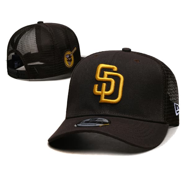 47 Brand Trucker Cap - BRANSON MLB San Diego Padres brun