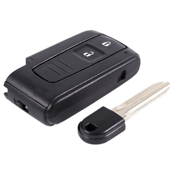 2-KNAPPAR SMART CASE SHELL & BLAD För COROLLA VERSO PRIUS
