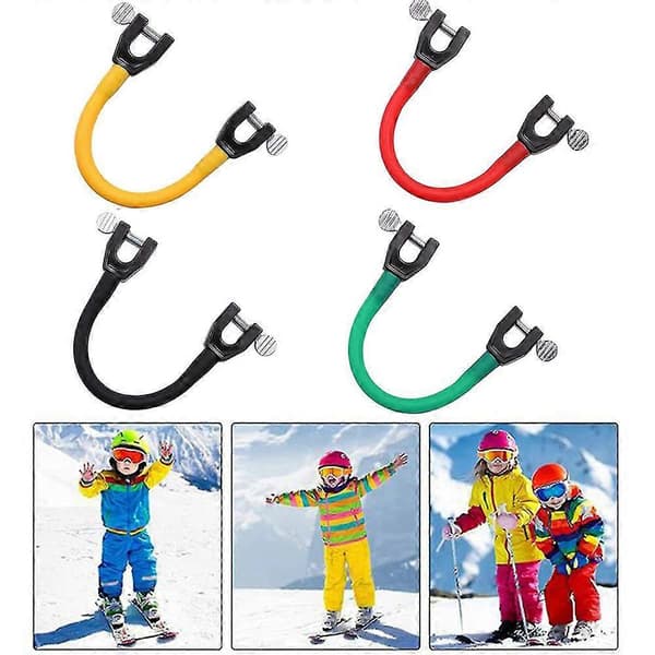 2 stk Skispissforbindelse Kontrollkile Skitreningshjelp Snowboardforbindelse