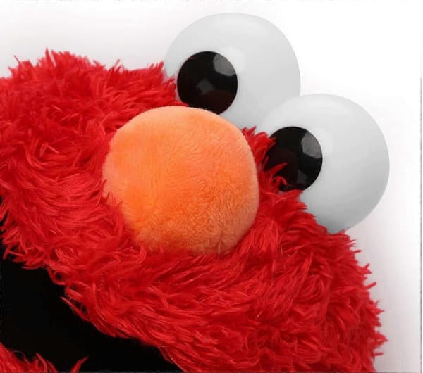 Pehmeä Muppet-tyylinen Seesamtie Cookie Monster -pehmolelu, punainen Monster KB