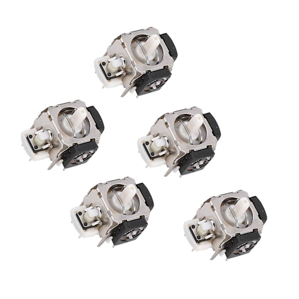 5 kpl Analog Stick 3D Joystick -korvausosa Xbox 360 langattomalle ohjaimelle -ym