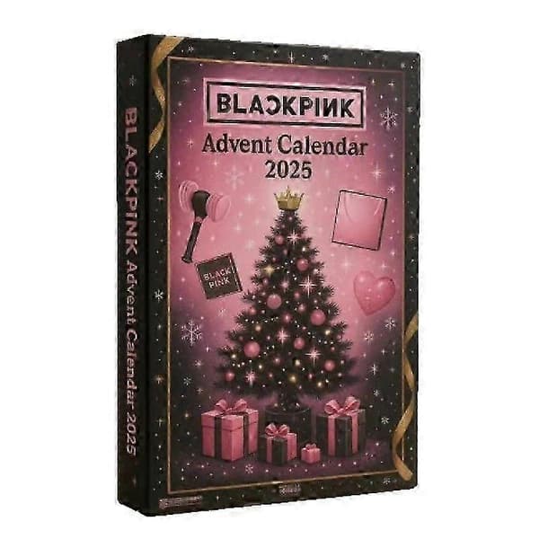 Sort pink 2025 Julekalender