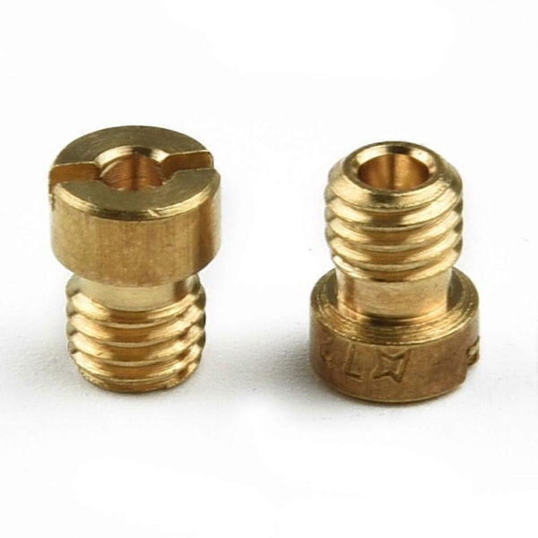 25 kpl Pääsuuttimia 55-115 M5 Dellorto PHBG 21 19.5 19 SHA 13 14 15 16 19 20 SHBC 19 5mm Kaasuttimen Pääsuutinsarjan Osat