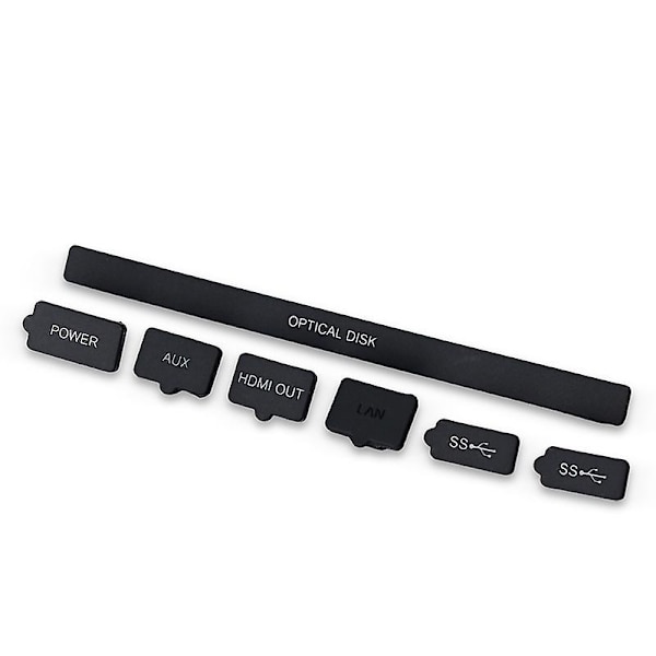 PS4 Slim -konsolin pölynkestävä suojakotelo Sony Playstation 4 Slim -pelikonsolille, verkko-suodatinpaketti