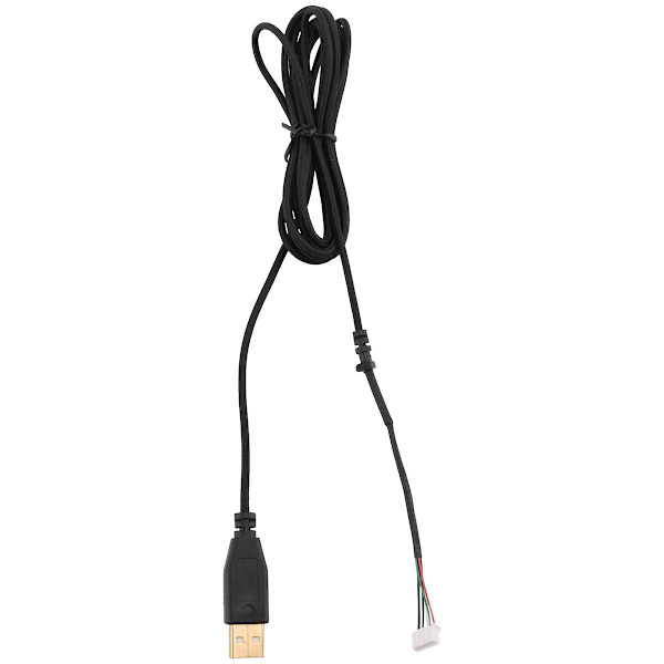 USB-kabel for DeathAdder 2013 . 2,1M 5 ledninger 5 pinner Forgylt erstatningskabel for spillmus