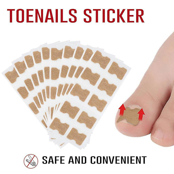 10/50pcs Toenail Correction Sticker Patch Glue Free Corrector Pedicure Tools Toe Nail Ingrown Patch