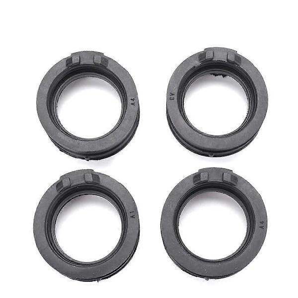 4 stk. Gummi Carb Karburator Grensesnitt Adapter Klemme For Yamaha FZR1000 YZF750R YZF750 YZF 750 750R 1994-1998 3GM-13597-00