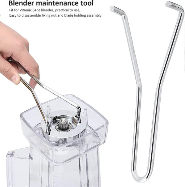 Blender Nøgle, Rustfrit Stål Nøgle Reparationsværktøj til Vitamix Blender, Blender Tilbehør Kompatibelt