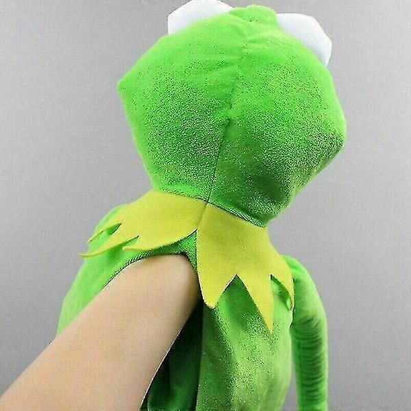 60 cm Kermit Frosken Hånddukke Full Kropp Plussj Leke Rekvisitt