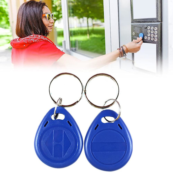 50 kpl Kirjoitettavia 125 kHz RFID-avaimenperäproximity-ID-korttitageja, uudelleenkirjoitettavia T5577 universaaleja