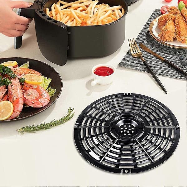 Tilbehør til luftfrityrkoker - Plate, Stativ, Grillrist