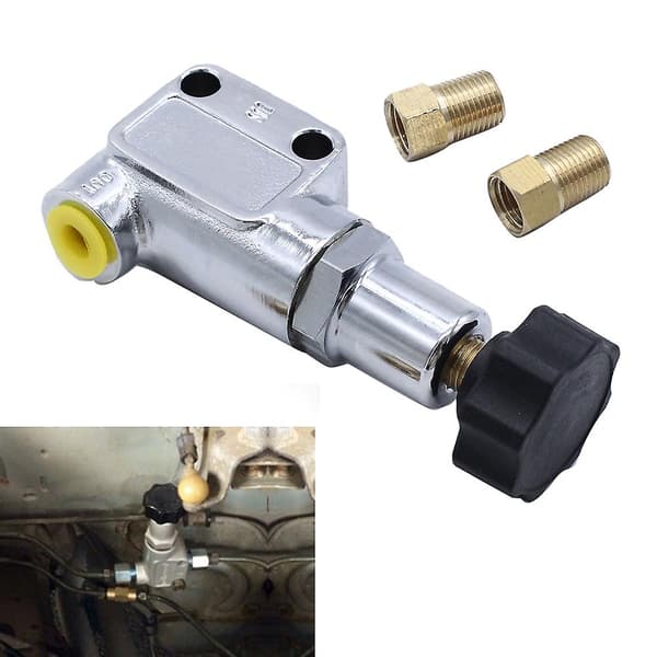 Bremsfordelingsventil Trykkregulator for bremsejustering 1/8-27 NPT Trykkregulator