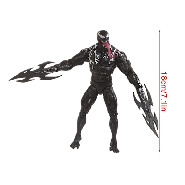 Legends Series Venom Actionfigur, Inkluderer Tilbehør 7.08in