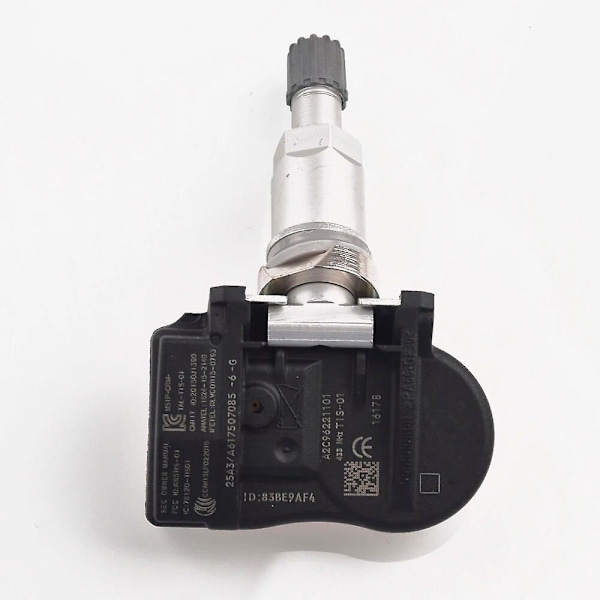 4 stk. Bil Dæktryksovervågningssensor Tpms 433mhz 52933a7100 Til Hyundai Tucson 2014-2017 Elantra Hd Md Til Kia K3 2013-2016