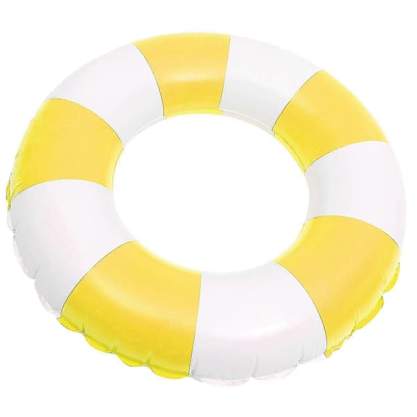 Pool Float Simring Uppblåsbar Pool Float Simring Vuxen Poolring Badring Float
