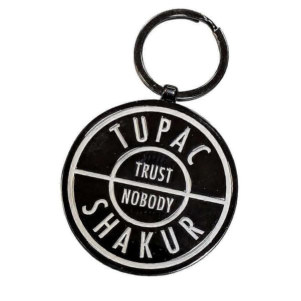 Tupac Shakur Trust Nobody Nøkkelring