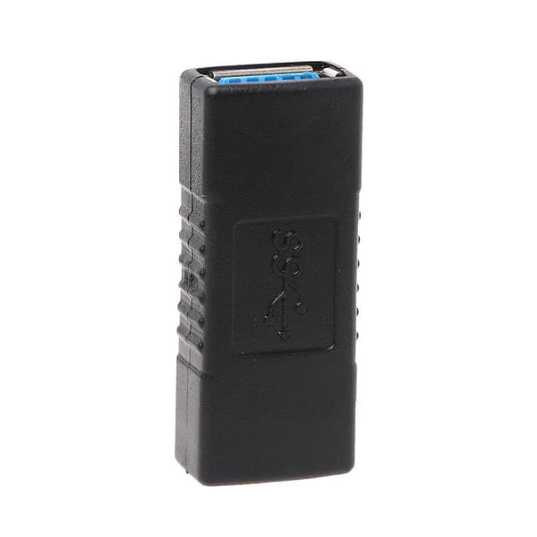 2 st USB 3.0 Typ A Hon till Hon Adapter Koppling Könsändrare Kontakt