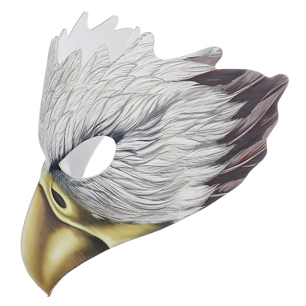 Halloween Maske Hvid Ørn Maske Halloween Fest Ørn Maske Pu Ørn Maske Halloween Fest Tilbehør