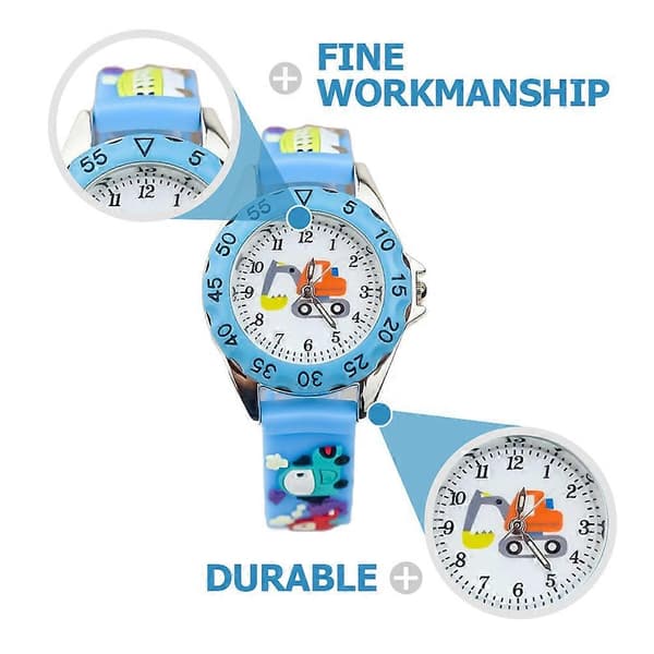 1 st Barn Armbandsur Mode 3D Barn Armbandsur Barn Present Armbandsur