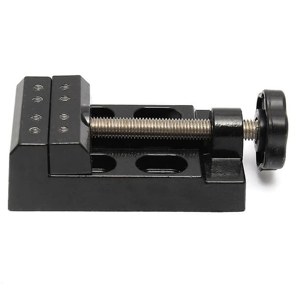 Sharp Universal Benk-Klemme Mini Flat Clamp Vise Mini Drill Vise Parallell Åpning Vise Carving Tool
