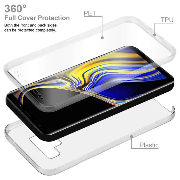 Samsung Galaxy NOTE 9 -kotelo - Täyspeite TPU