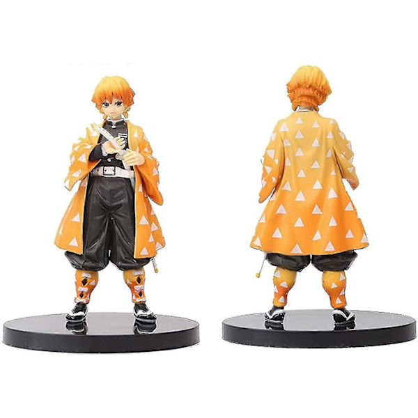 5 Pak Demon Slayer Figurer, 6,3 Tommer Demon Slayer Action Figur Pvc Legetøj Kochou Shinobur Anime Figur Zenitsu Tanjiro Nezuko